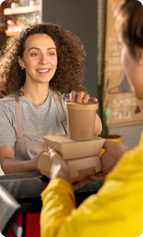 Food service com atendimento automatizado